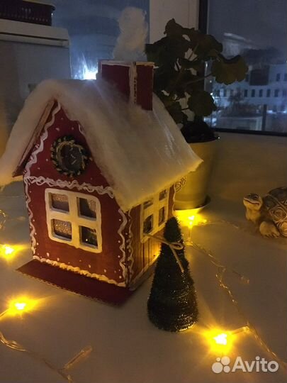 Домик из картона