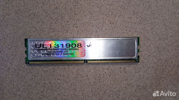Оперативная память озу DDR2 512 MB 1GB 2GB