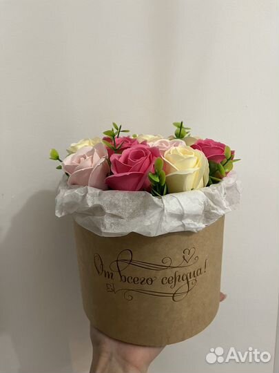 Мыльные розы букеты