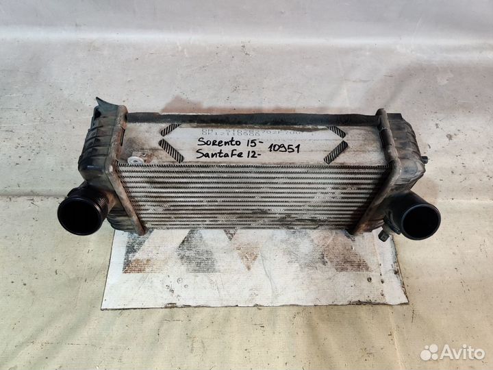 Кия Соренто Прайм 2015- Радиатор интеркулера 10951