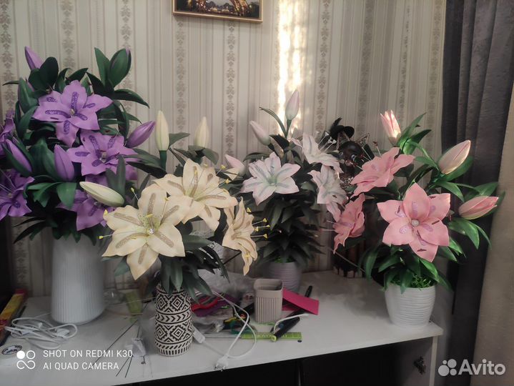 Букет лилий