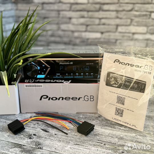 Магнитола pioneer с bluetooth 911