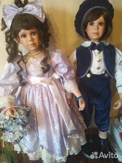 Куклы фарфоровые