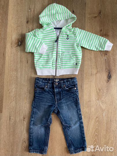 Костюм теплый на мальчика размер 74-80