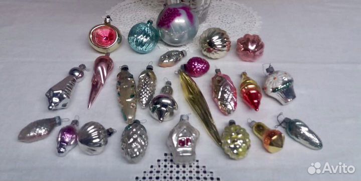 Ёлочные игрушки СССР