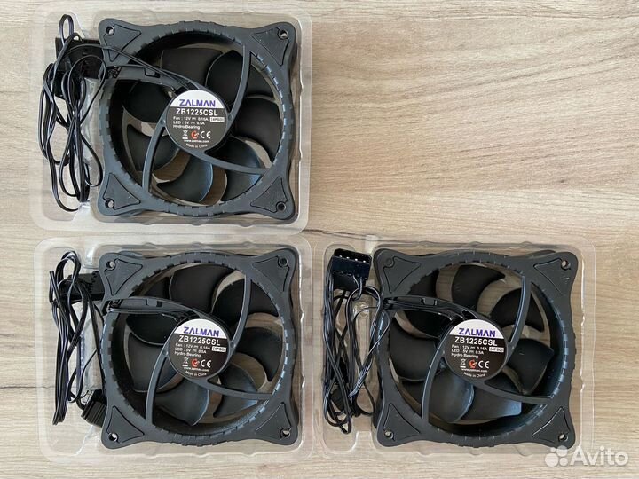 Корпусные вентиляторы Zalman 120мм