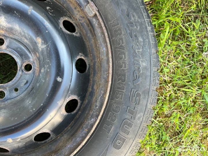 Колесо 185 65 r 15 зимние с дисками от Логана