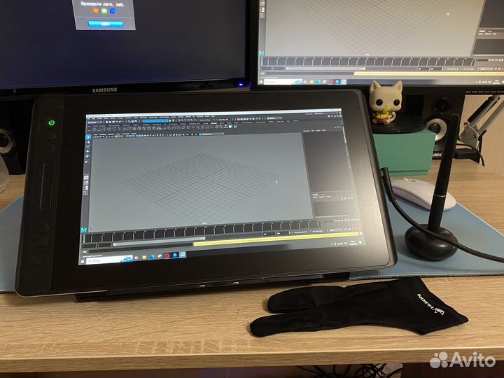 Графический планшет с экраном huion kamvas PRO 13