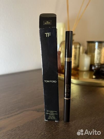 Tom ford оригинал карандаш для бровей 02 blonde