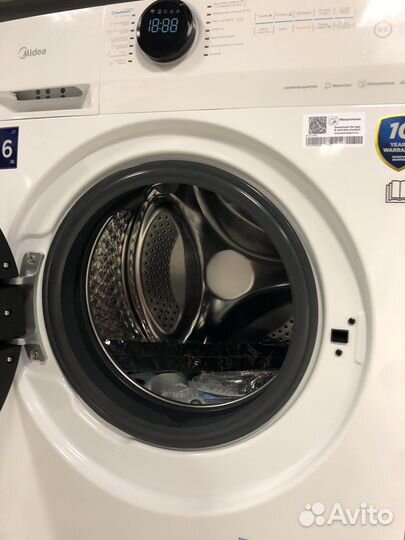 Стиральная машина Midea MF100W80BS/W-RU
