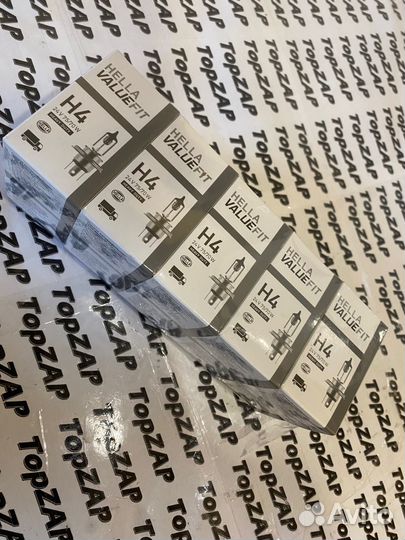 Лампы H4 Hella 24V 75/70W-цена за 10шт.Новое