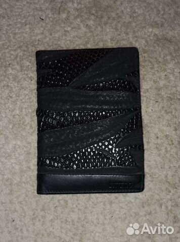 Обложка для автодокументов натуральная кожа
