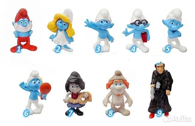 Киндер Смурфы