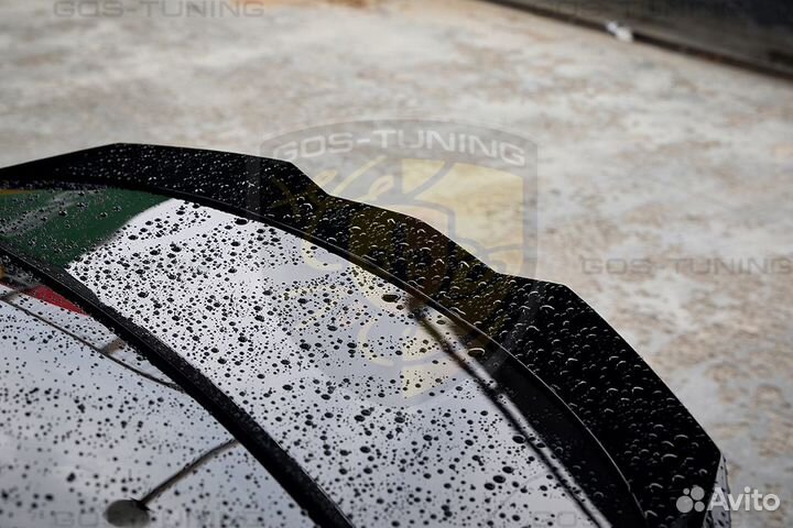 Тюнинг спойлер Хендай Солярис 2