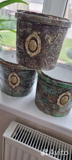 Горшок для цветов пластик дизайн