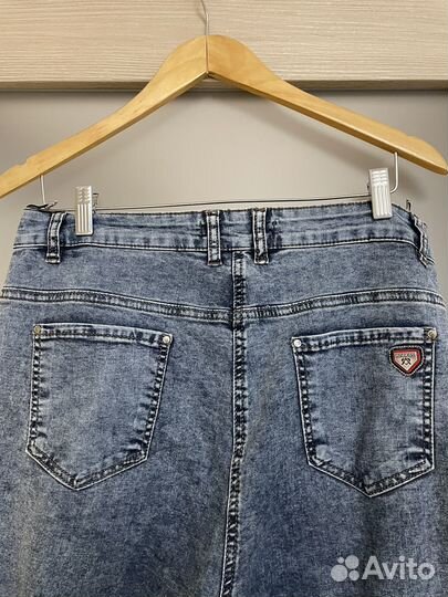 Джинсы женкие широкие