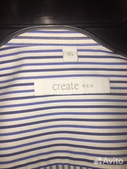 Рубашки фирменные 45-46 ворот хлопок