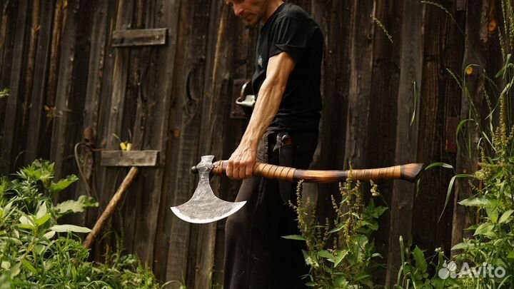 Кованый топор ручной работы Турецкий национальный