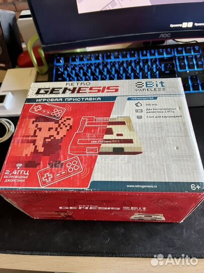 Retro genesis 8 bit wireless (денди)