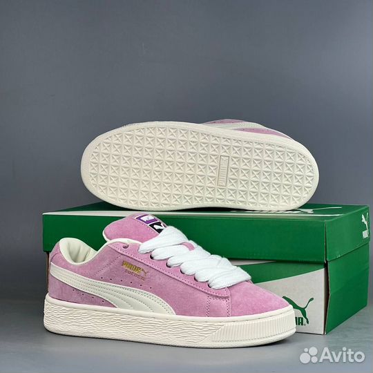 Кроссовки Puma Suede XL розовые