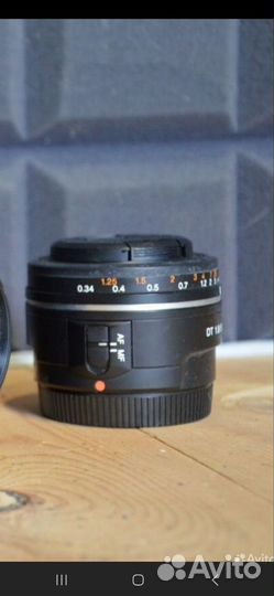 Объектив Sony DT 50mm F1.8 SAM (SAL50F18.AE)