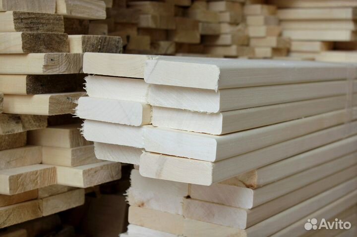Полок осина сорт В 25*85 1,8м