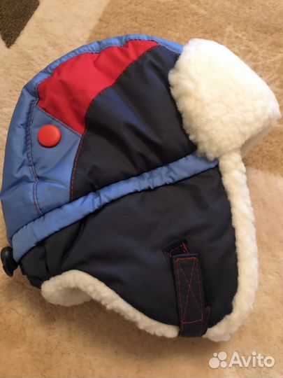 Шапка зимняя для мальчика, р. 54