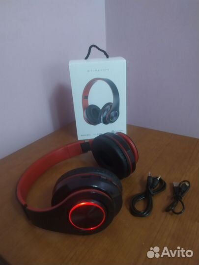 Большие беспроводные блютуз наушники для телефона