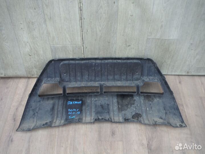 Накладка переднего бампера UAZ patriot 2015