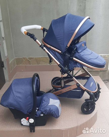 Коляска luxmom 3 в 1