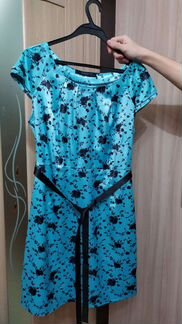 Платье атласное р 46, Турция