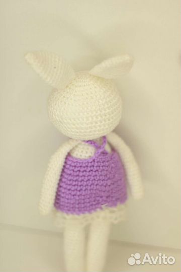 Вязаная зайка