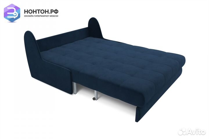 Диван аккордеон Барон №2 темно-синий