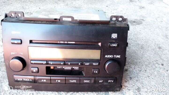 Штатная магнитола тойота прадо 120