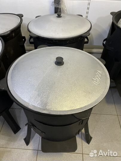 Казан + печь 22 л