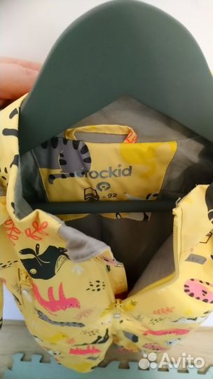 Комбинезон ветровочный crockid 86-92 и шапочка