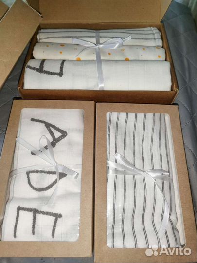 Муслиновые пеленки, набор