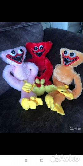 Мягкие игрушки Хагги-Вагги, Кисси- Мисси. 35-45