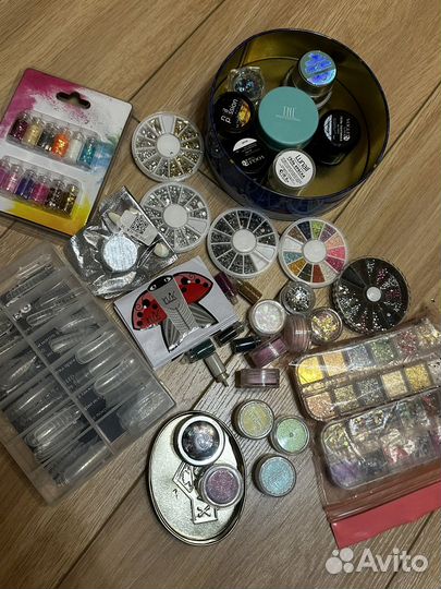 Набор для наращивания и декорирования ногтей