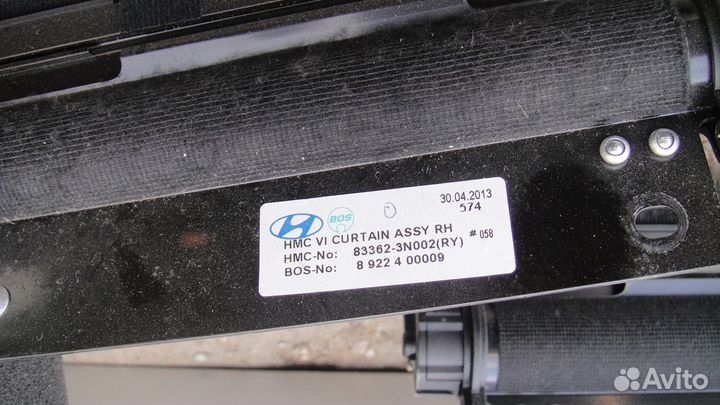 Equus шторки дверная задняя правая левая и задняя