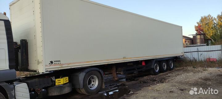 Полуприцеп цельнометаллический фургон Kogel SP24, 2008