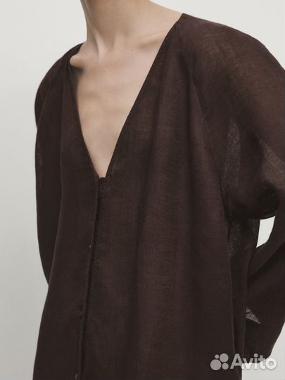 Блуза туника женская Massimo Dutti