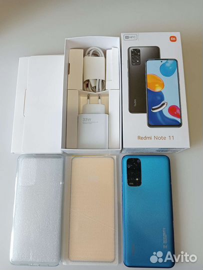 Смартфон Xiaomi Redmi Note 11 4+64GB Star Blue