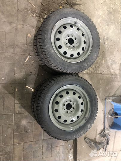 Продам колеса в сборе зимние r14