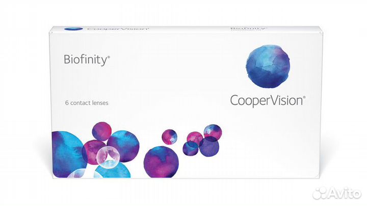 Контактные линзы Cooper Vision Biofinity 14шт