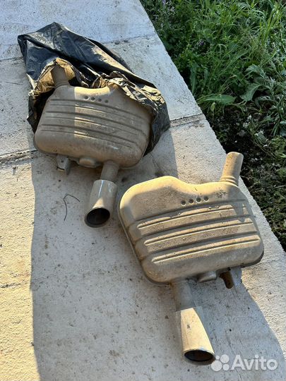 Глушитель на Audi A5 B9