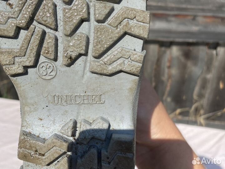 Сапоги резиновые осенние детские