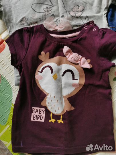 Летние вещи пакетом на девочку 1-2г