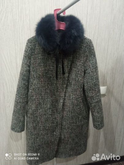 Пальто женское зимнее оверсайз