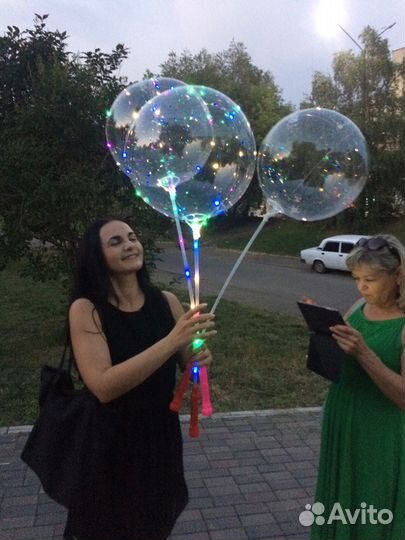 Шары bobo, светящиеся шары